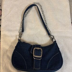 Denim shoulder Bag